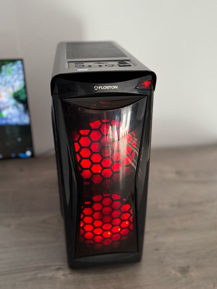 Setup gaming i5-7400 GTX 1050Ti 32 Gb Ram, monitor 24”