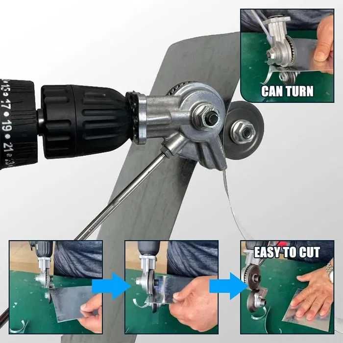 Adaptor bormasina pentru tabla si taieri precise metalice. Noua!