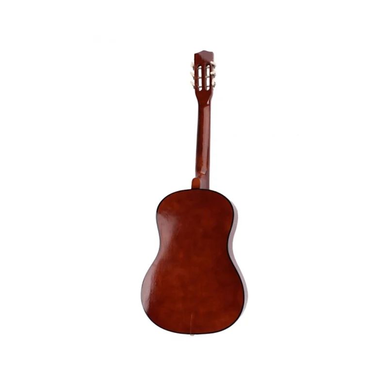 Chitara  decor din lemn IdeallStore®, marime 4/4, maro, 95 cm