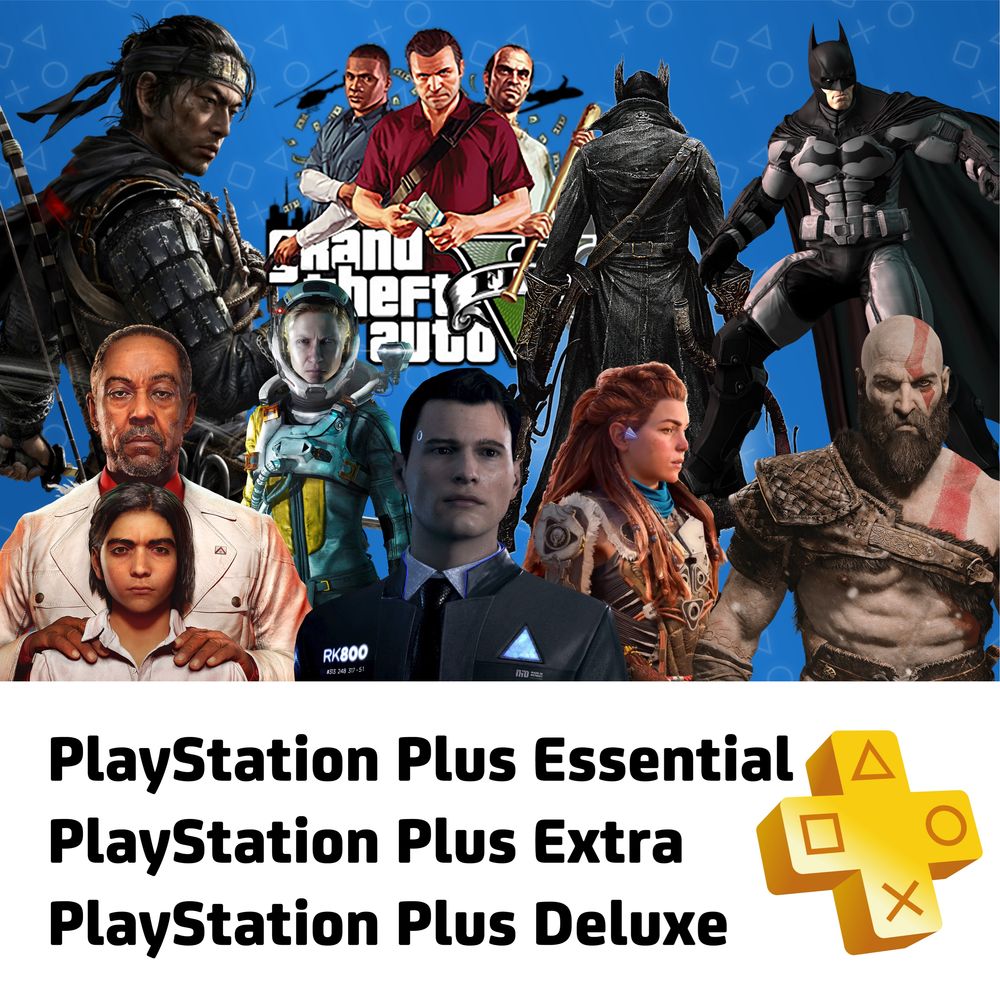 PlayStation plus/цифровые версии игр