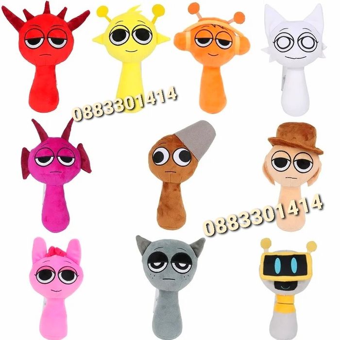 Sprunki Плюшени играчки Спрънки