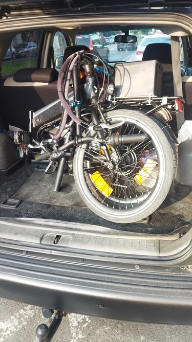 Bicicleta electrica plianta