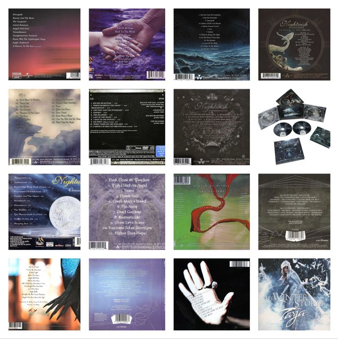 Nightwish - Tarja Turunen - Colectie CD DVD LP Vinil