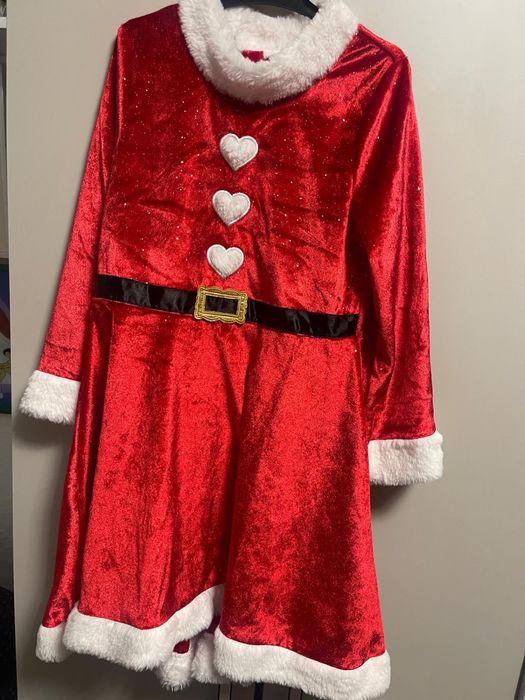 Rochita craciunita marca H&M marimea 122-128