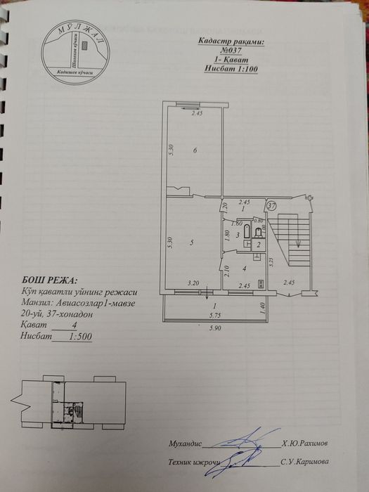 2-я квартира. Своя.