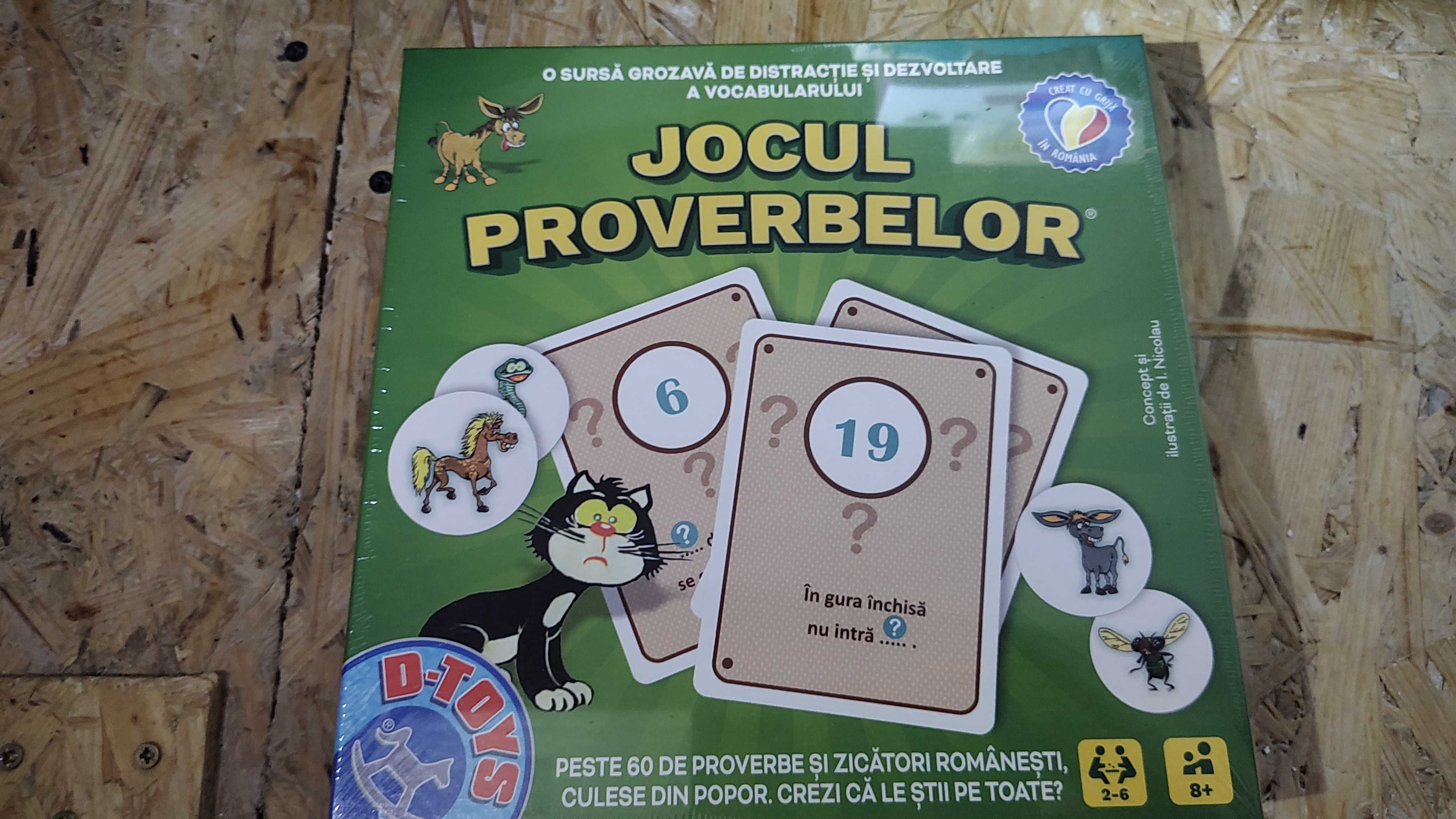 Joc D-Toys - Jocul proverbelor 8+ NOU sigilat