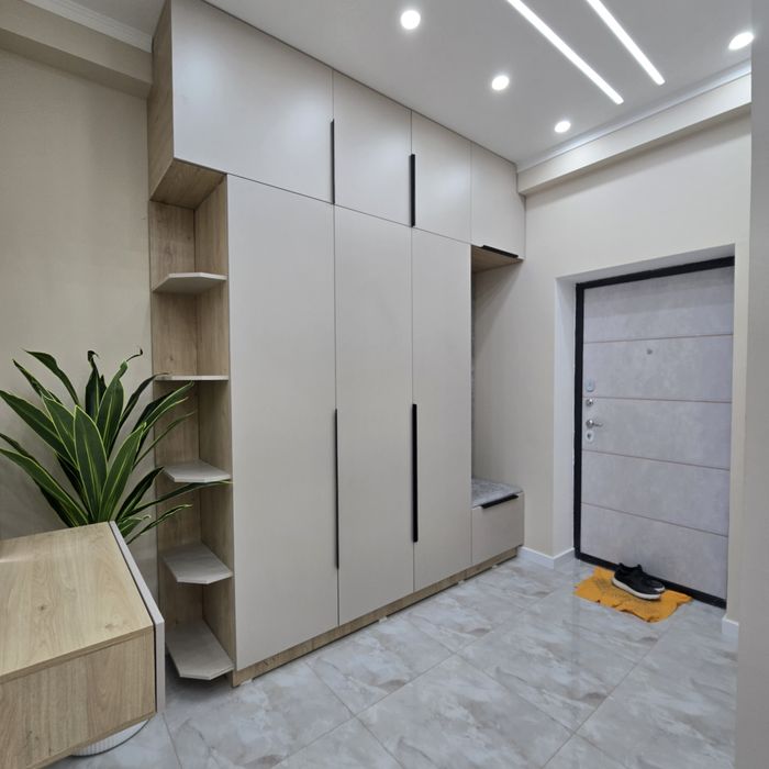 Паркентский Новостройка  3 ком. 3 этаж 70м² частично Ипотека