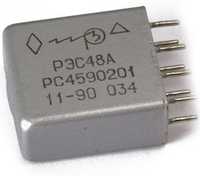Радиодетали, реле, транзистор, резистор