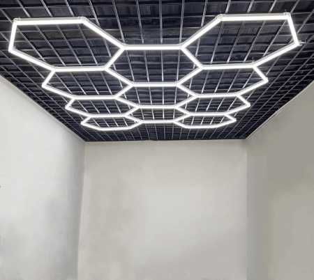 11 hexagoane honeycomb 235 x 325 cm 368w - optional app tel