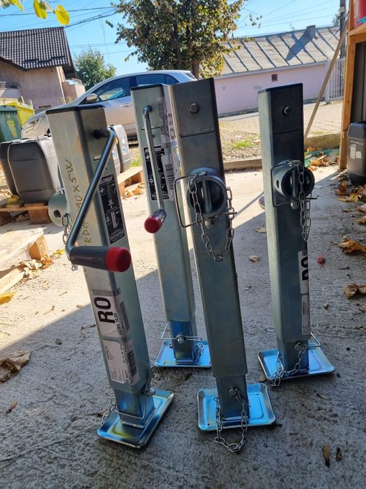 Picior sprijin remorca 7 tone se poate trimite prin curier rapid în