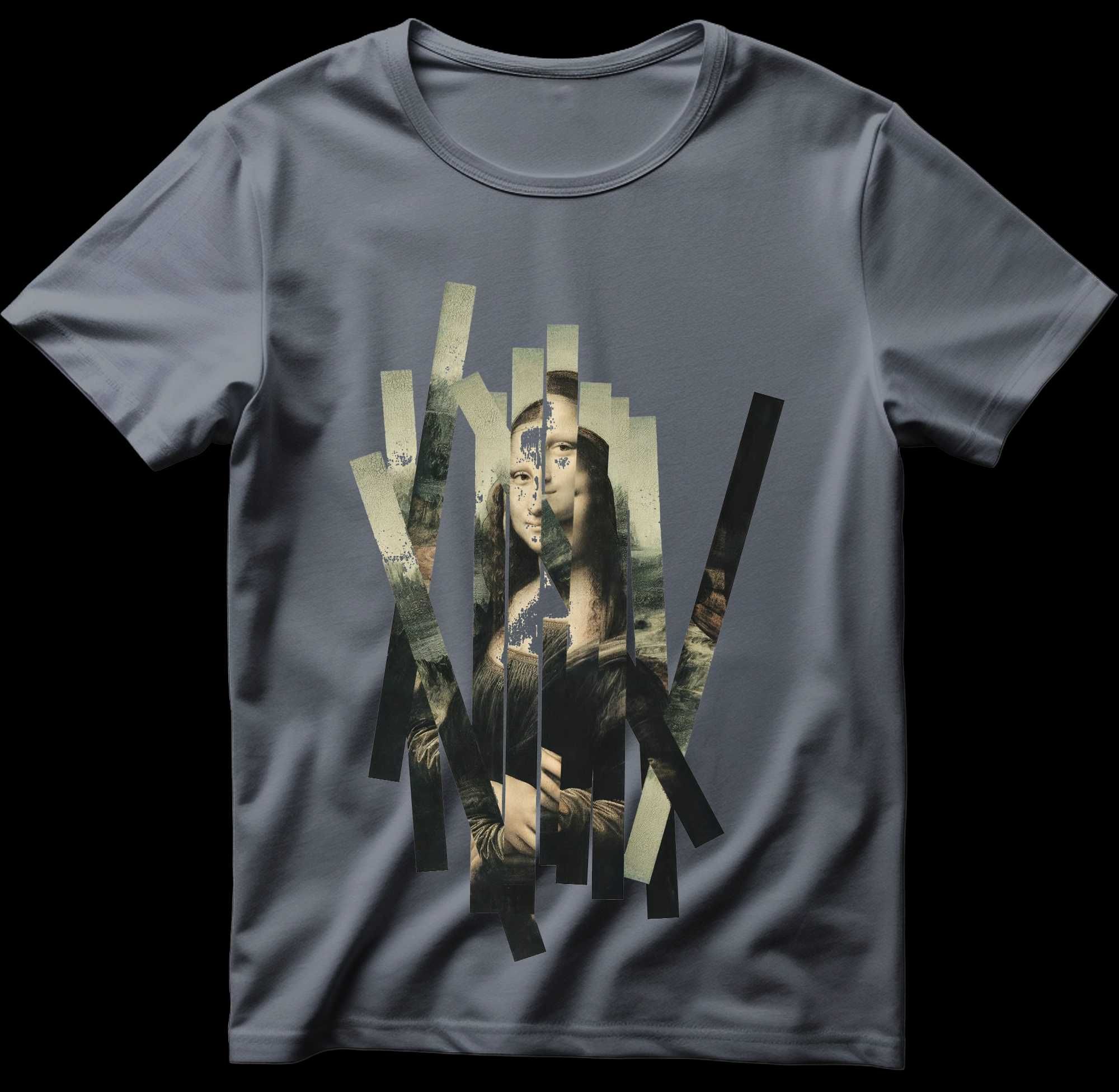 Уникална арт тениска
"Мона Лиза" XL — 100% памук, много мека и стилна