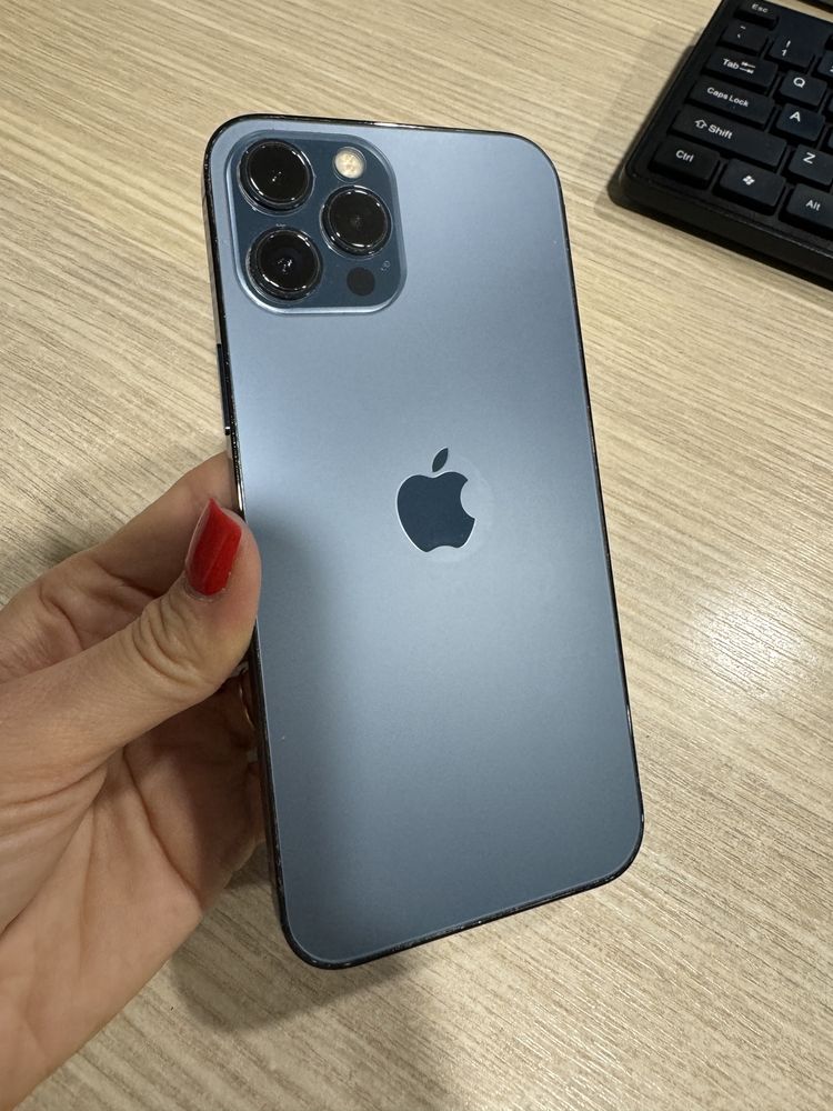 iPhone 12 Pro Max, 256GB, 5G, Pacific Blue!