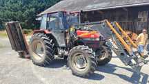 Tractor CASE IH 4210 + Incarcator , an 1998, 90 cai, 9420 ore