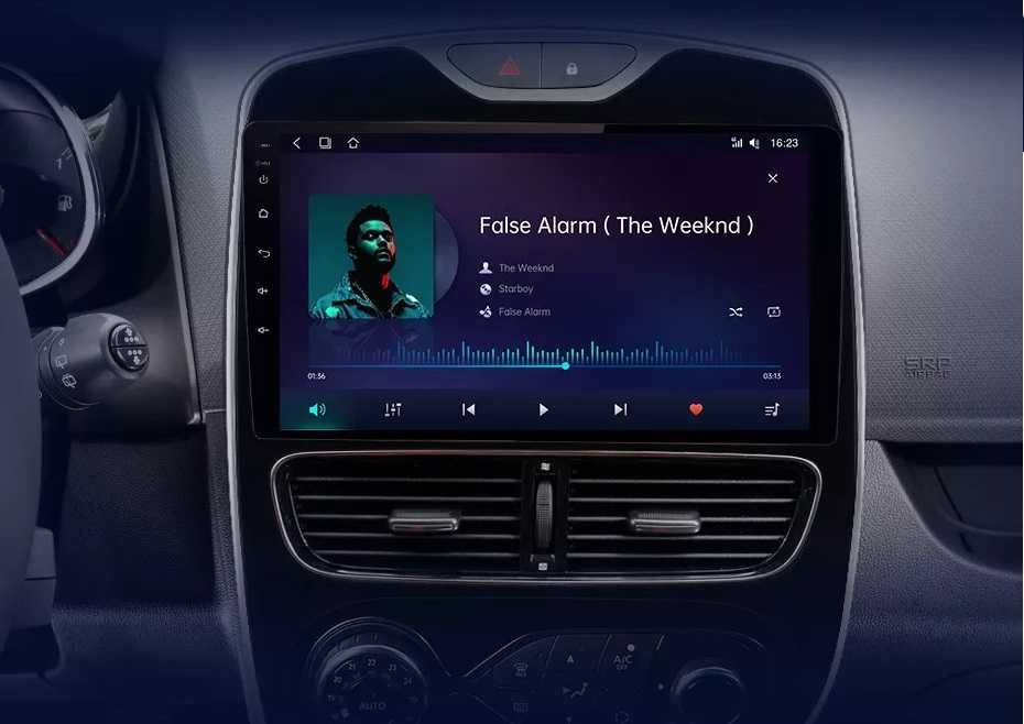 Navigatie Dedicata Renault Clio 4 (2016-2019),9Inch,Bluetooth, Carplay