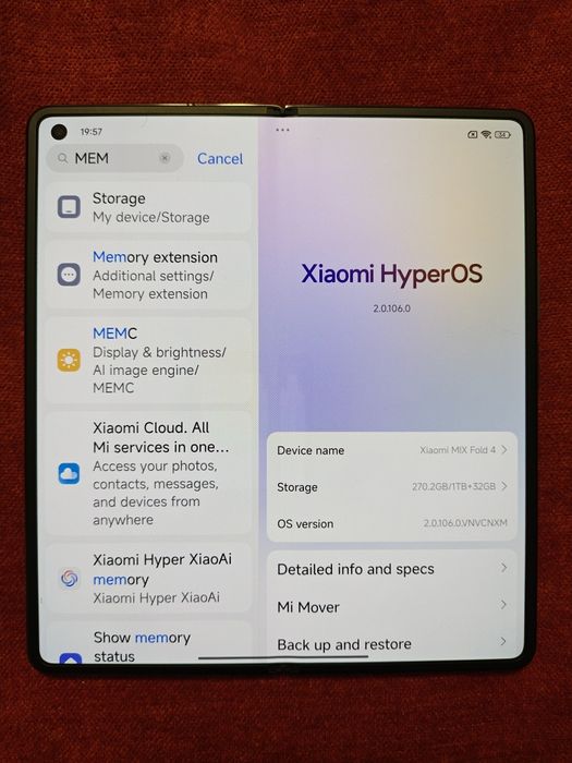 Xiaomi Mix Fold 4 1tb Preț listă peste 2000$