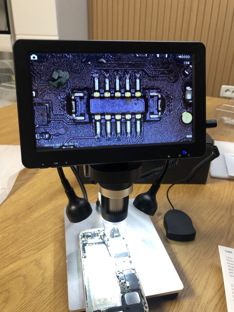 Microscop digital 7 inch 16MPNOU + Card CADOU
