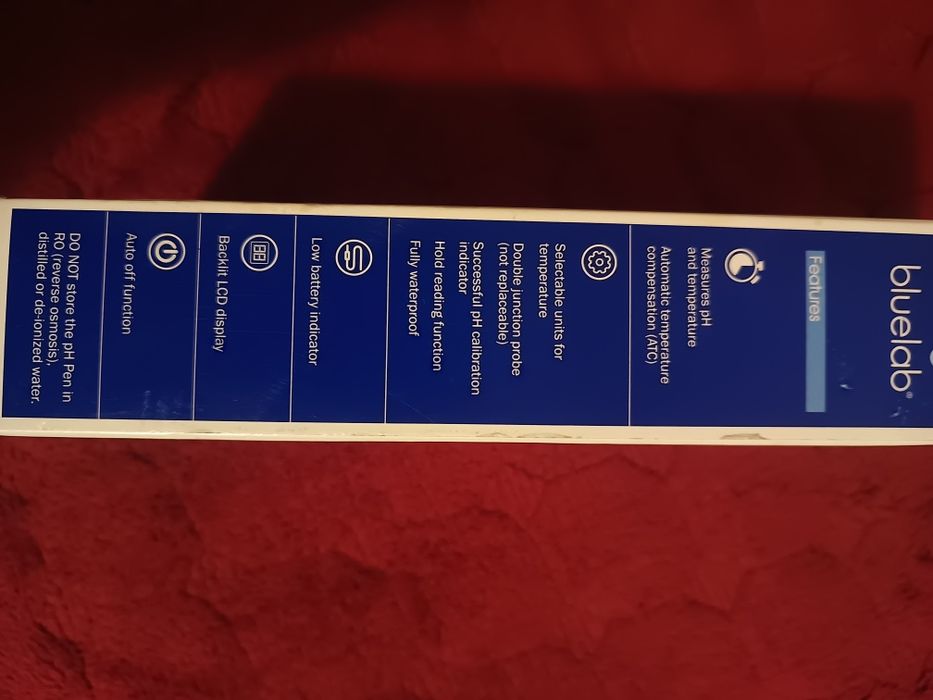 Bluelab pH pen ПХ Метър и термометър