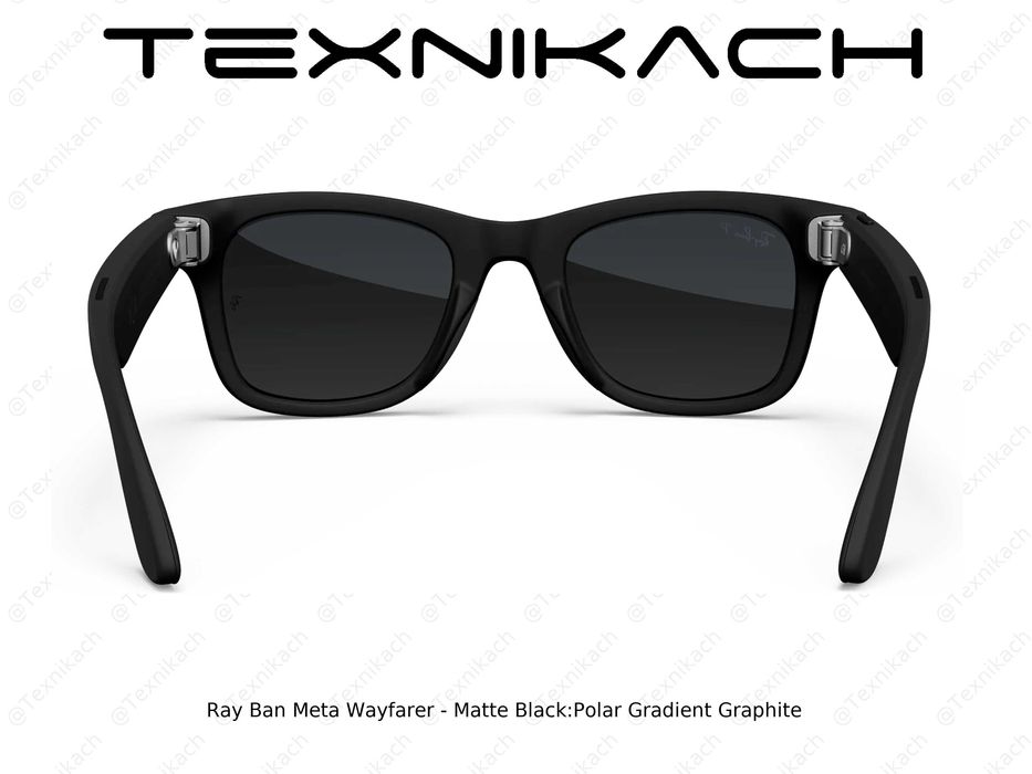 Новый • Ray Ban Meta Wayfarer - Gradient Graphite • Доставка