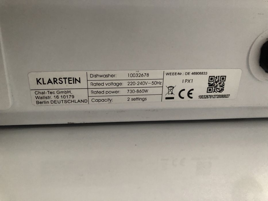 Мини съдомиялна KLARSTEIN