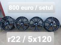 Jante aluminiu r22 / gama BMW / 5x120
