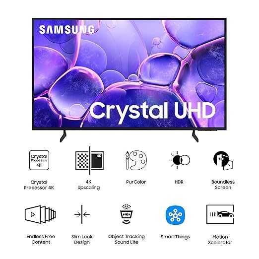 Телевизор Samsung Crystal UHD 4K U8000F 2025 — ЛУЧШИЙ ВЫБОР ДЛЯ ДОМА!