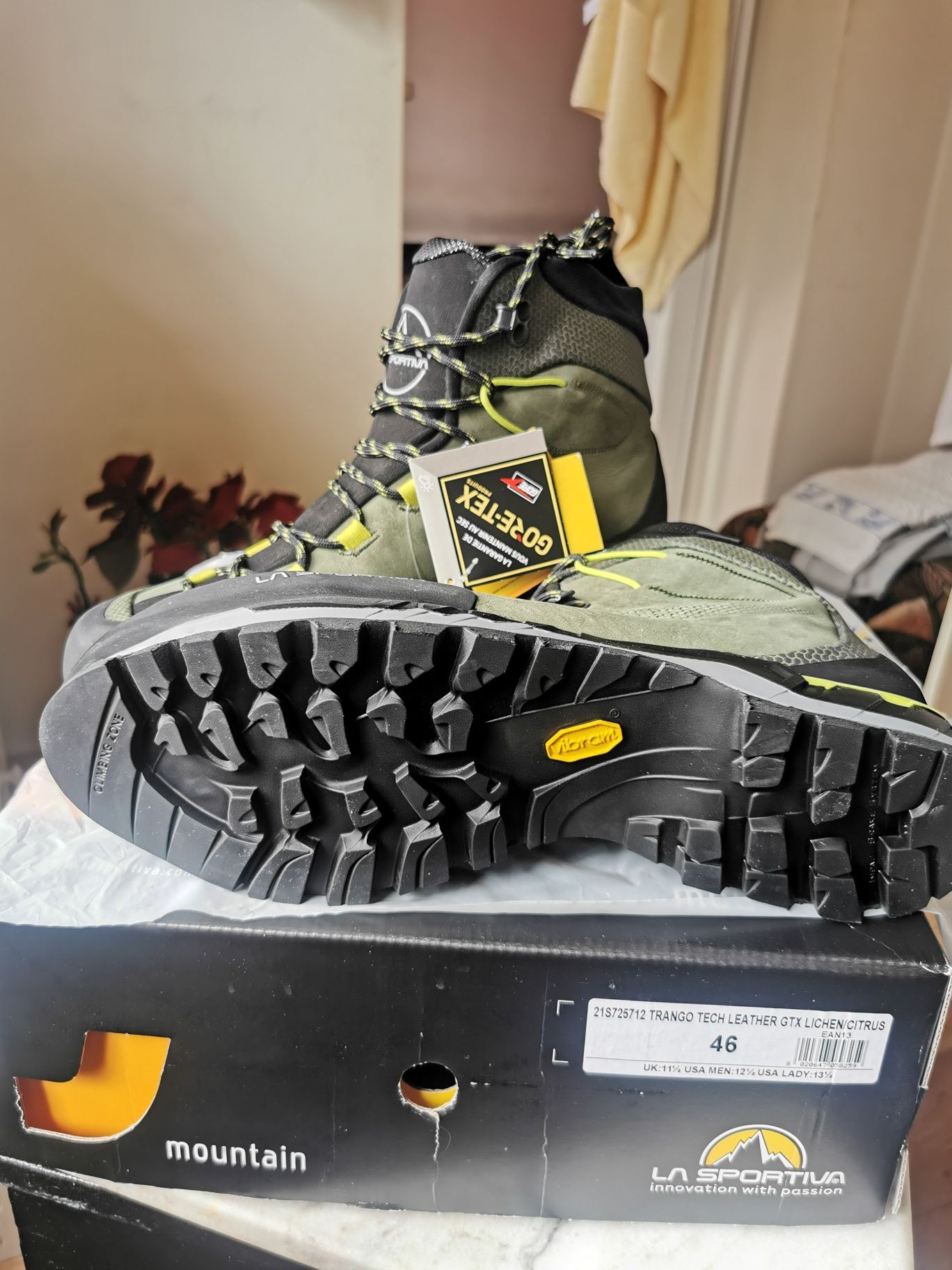 La Sportiva Trango Tech Leather GTX( EUR 46 number)