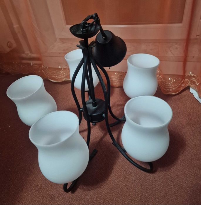 Candelabru set lustre compus din 3 piese