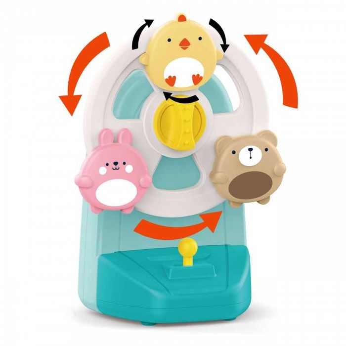Детска играчка въртележка с животни за малки деца
