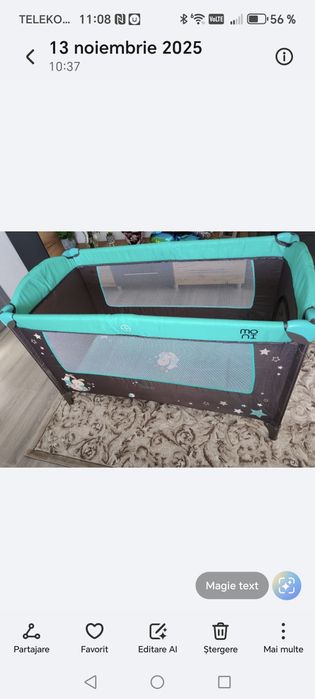 VAnd pătuț copii stare buna!