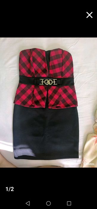 Рокля без презрамки