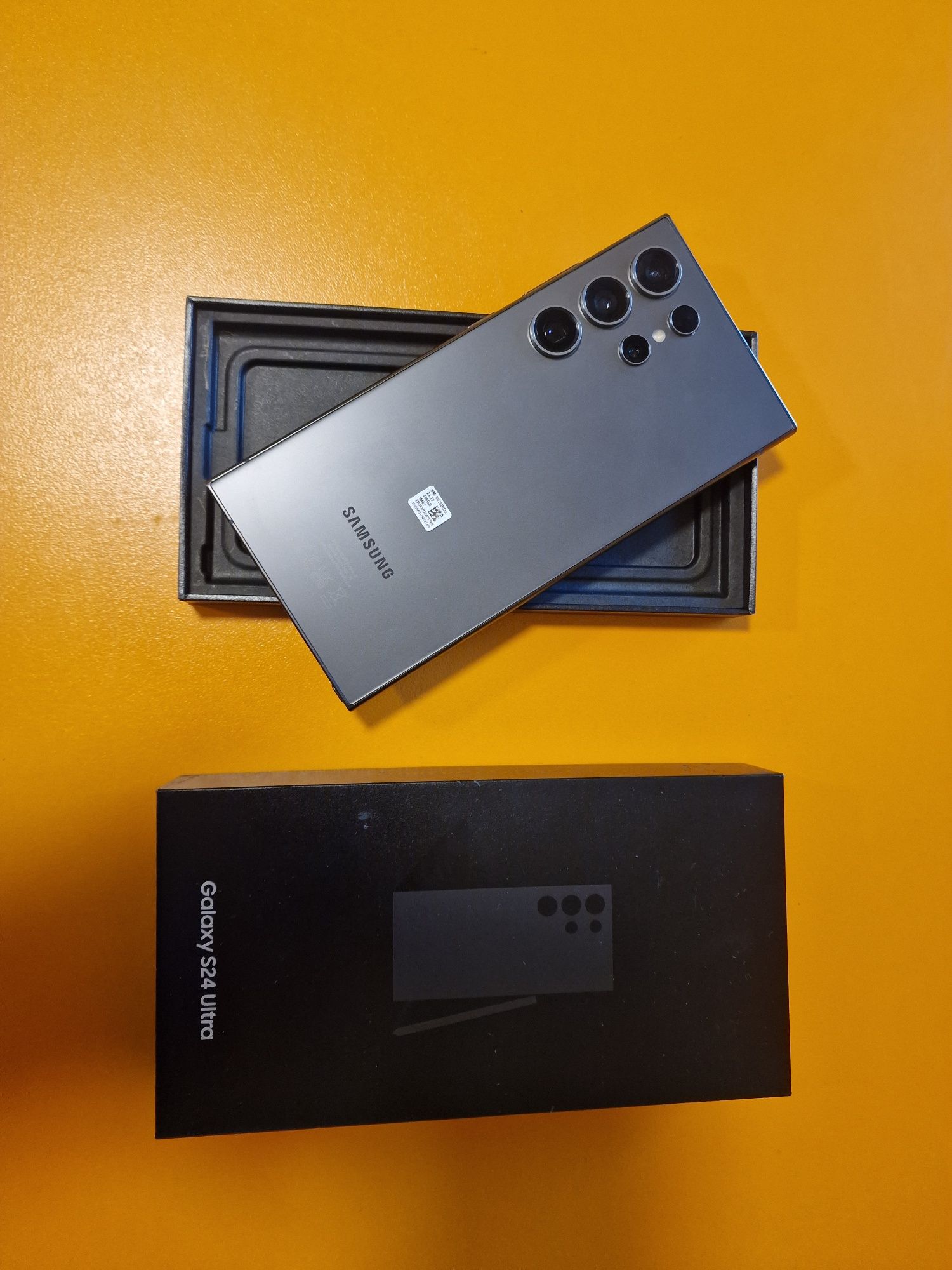 Samsung S24 Ultra 5G 256gb Titanium Black, resigilat  factura garantie