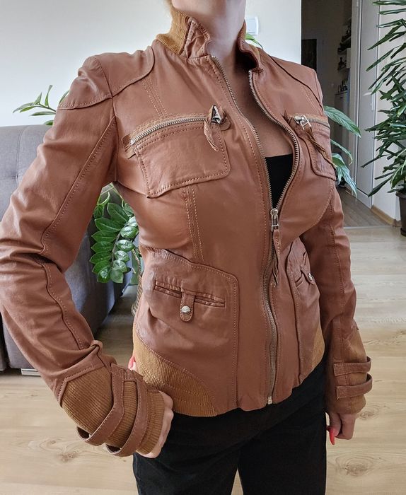 Кожено яке от естествена кожа