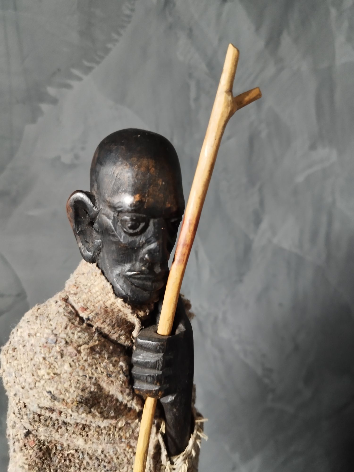 Statueta veche africană ABANOS 40 cm