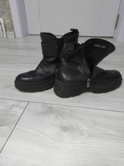 Ghete damă piele naturală Marco Tozzi