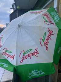 Рекламен чадър за сянка на плажа или вилата