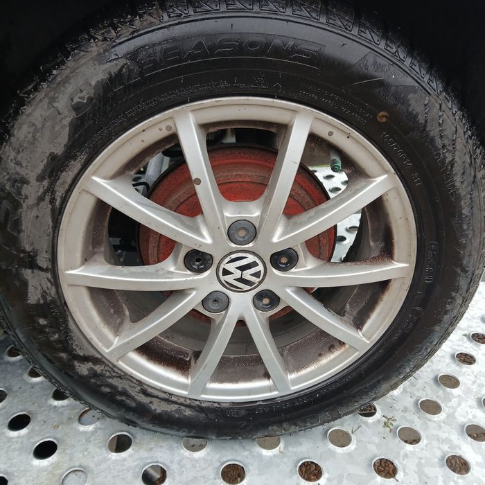 Jante roti 5x100 r14 vw polo skoda seat anvelope iarna 165 70 r14