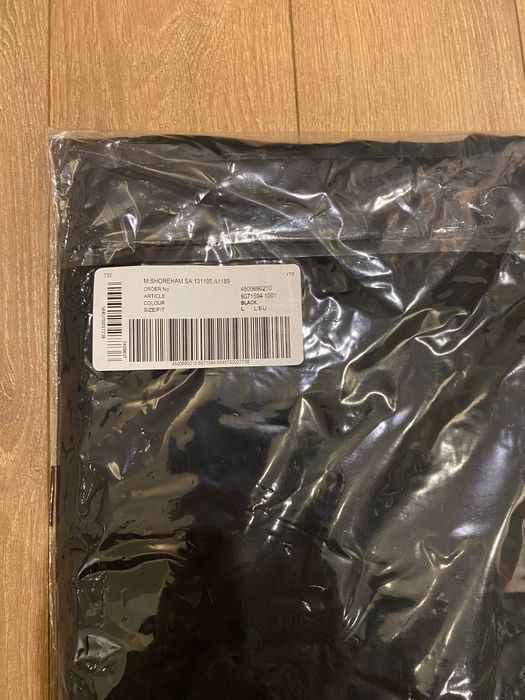 BURBERRY Oak Leaf, ОРИГИНАЛНА черна тениска,oversized, размер:XS,S и M