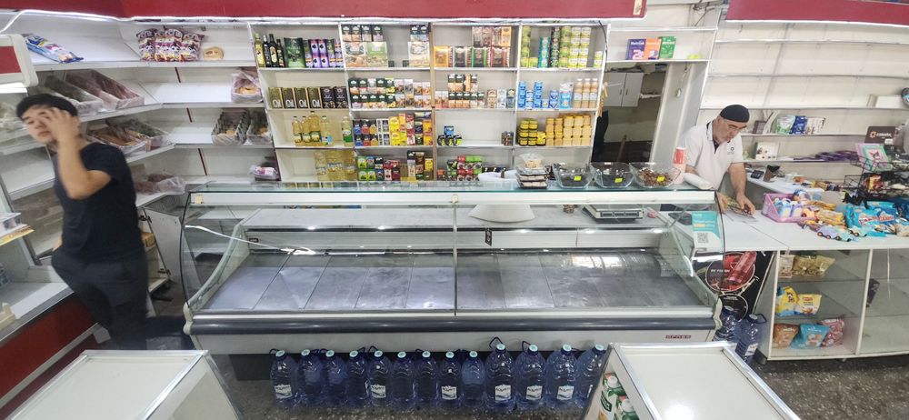 Озик овкат докон учун халадилный решётка и ветрина полка