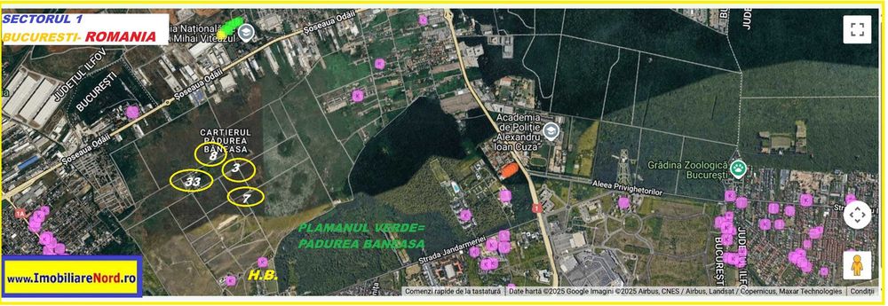 Teren Cartierul Padurea Baneasa, Varful Plesita-Piscul Pietrei