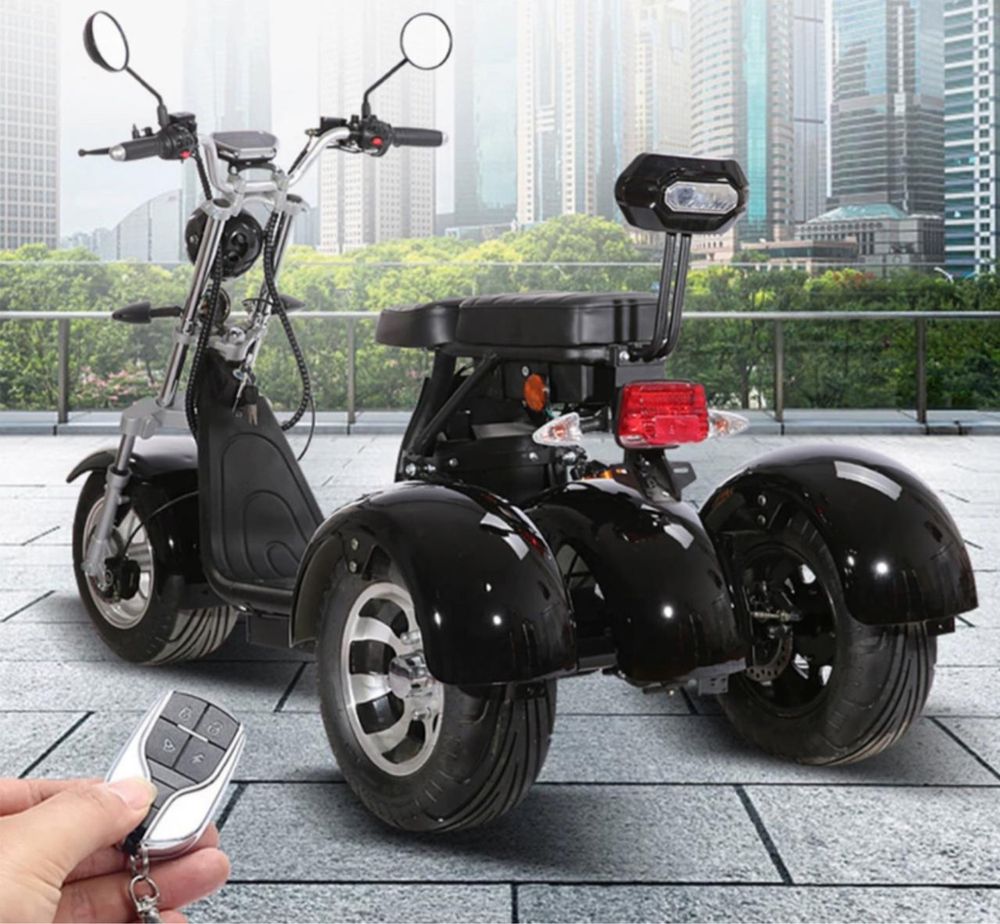 Электрический скутер CityCoCo Dragster Trike