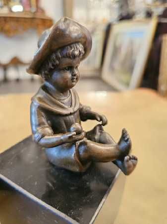 2 statuete din bronz