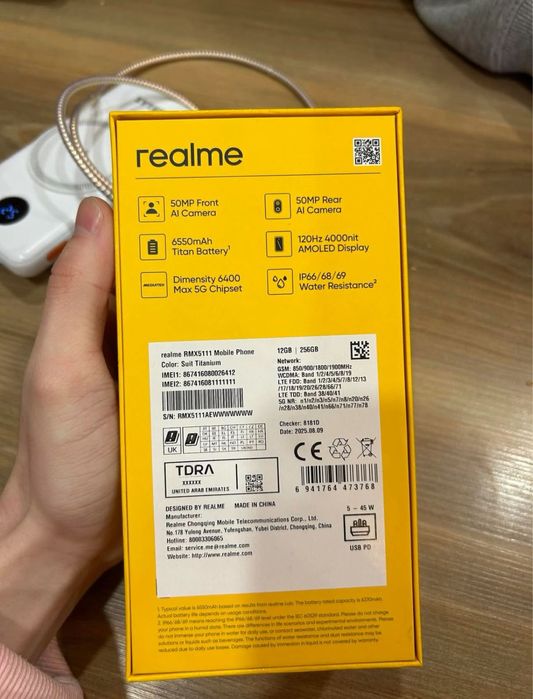 Realme 15T, с гарантией