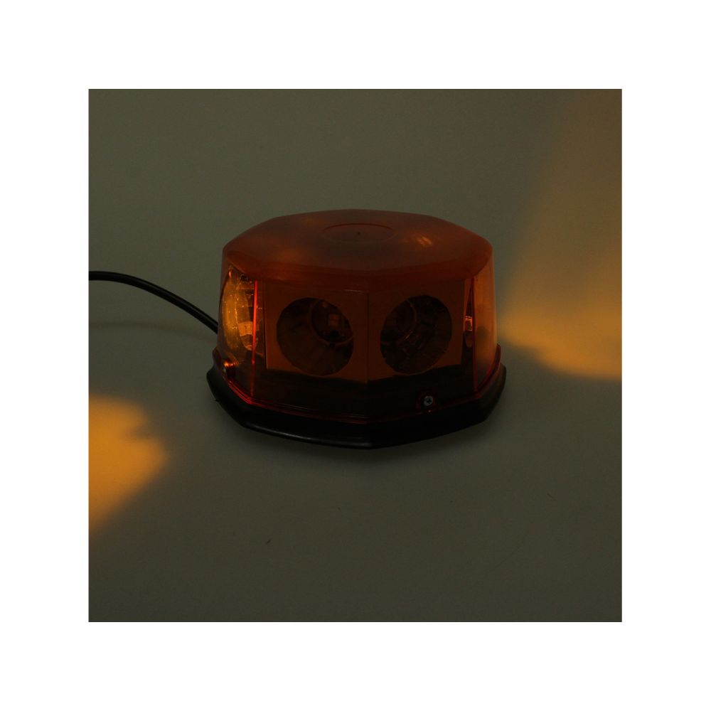 LED Аварийна лампа диодна с магнит 12-24V/ жълто