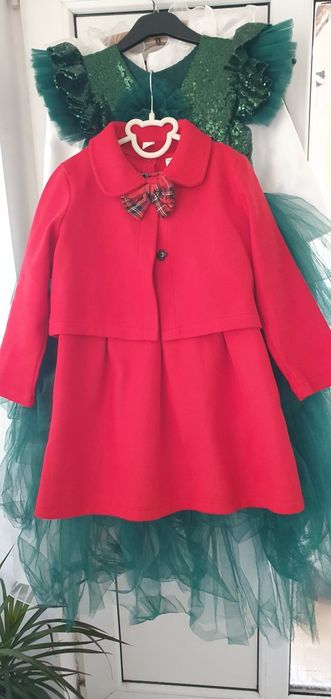 Rochita cu bolero fata de 7 ani