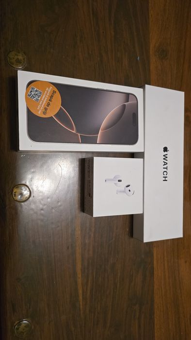 Iphone 16 Pro Max 256 gb ceas si casti