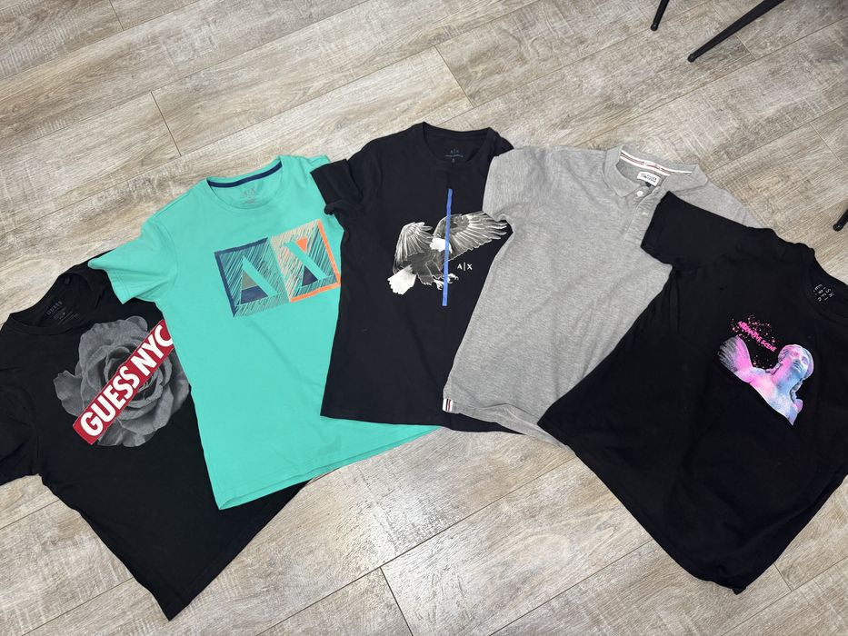 Тениски Armani Exchange , Guess, Tommy Hilfiger
