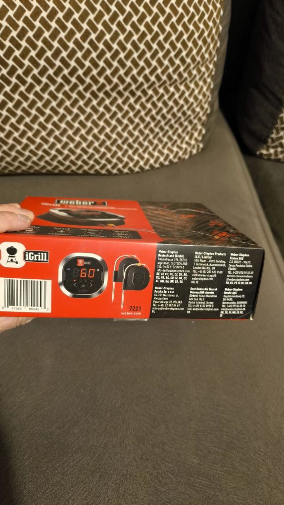 Weber iGrill 2 термометър Bluetooth връзка