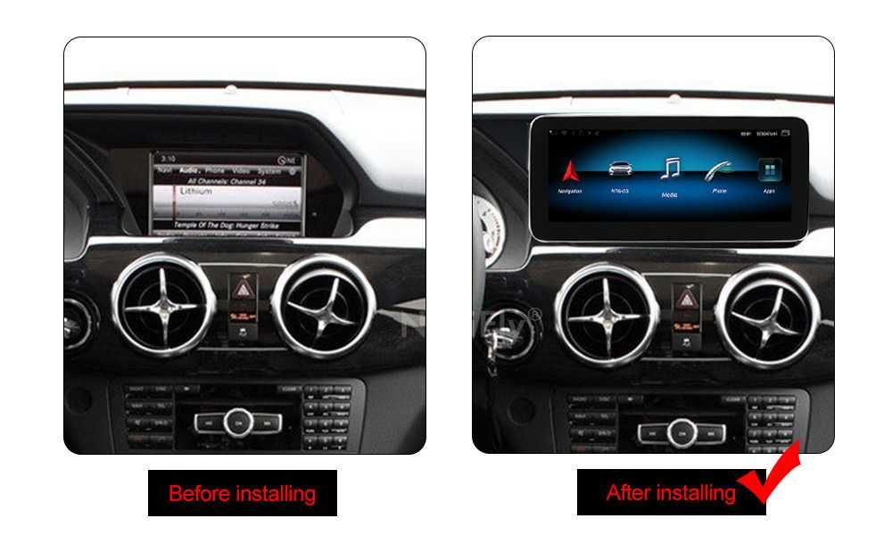 Mercedes Benz GLK CLASS X204 2013/2015г NTG4.5 андроид навигация, 9557