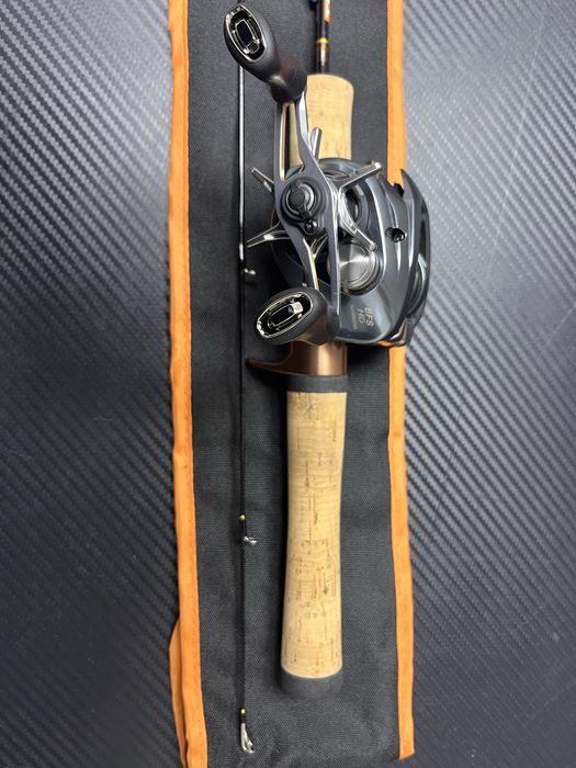 Combo Shimano Aldebaran BFS cu Major Craft Trapara