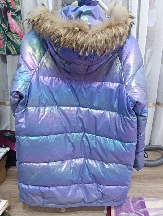 Зимняя куртка для девочки рост 150